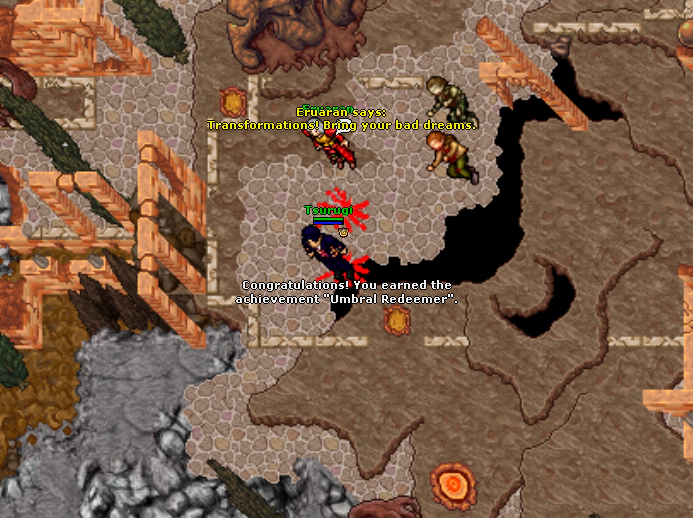 Mais um achievement pra conta: o Umbral Redeemer!

O @Will Archer estava fazendo uns Umbrals para completar e notou que o NPC craftava a arma de Monk já. Como no site do Taleon este achievement não aparece, achávamos que o achievement não ia dar pop, porém pra minha surpresa a mensagem apareceu.

São 1.039 pontos agora. :joy: