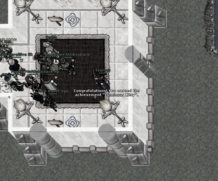 Falhamos no Lightbearer. :melting:

Sendo bem sincero, meu único objetivo no evento era ajudar as pessoas que ainda precisavam das recompensas do evento. Infelizmente tivemos uma falha no horário de um dos basins, e o evento foi encerrado após mais de 40 horas rolando.

Foi muito bacana ver o empenho de vários jogadores para que o evento desse certo. Eu não vou citar nomes para não ser injusto caso esqueça de alguém, mas fica aqui o meu agradecimento a todos que abriram mão de caçar, fazer boss ou até mesmo de descansar no final de semana para participar do evento.

Para o próximo, em janeiro, voltaremos mais fortes. E preparados. Alt chars nos basins

Fica o apelo para a staff do Taleon fazer sua parte também e atualizar as recompensas do evento seguindo o global, pois de fato, a adesão ao evento por parte dos jogadores foi muito baixa.

Seguiremos!